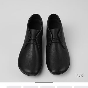 Camper Right Black Ankle Boots